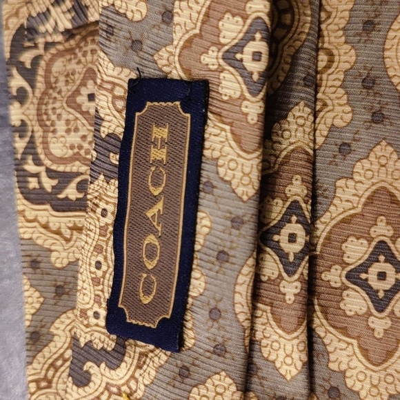 Coach Silk Necktie - Picture 4 of 5